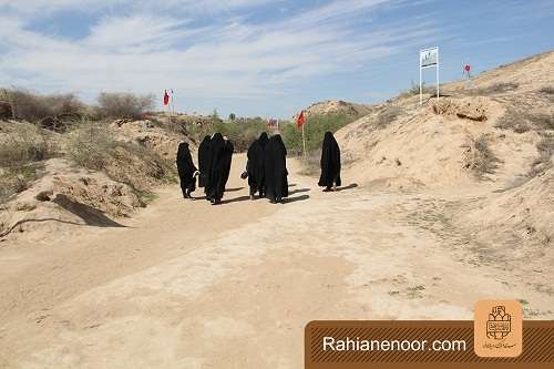 گزارش تصویری/حضور زادران در یادمان فتح المبین