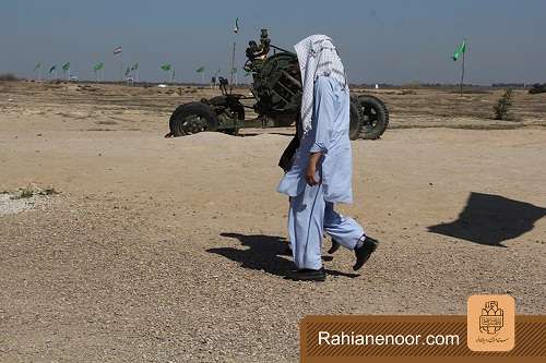 گزارش تصویری/حضور زادران در یادمان فتح المبین