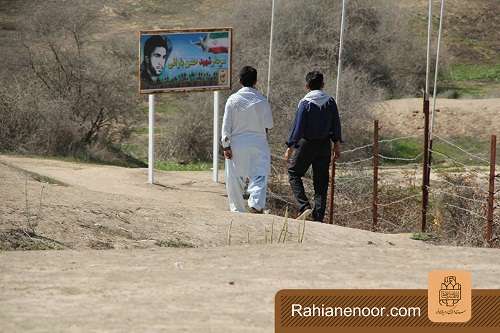 گزارش تصویری/حضور زادران در یادمان فتح المبین