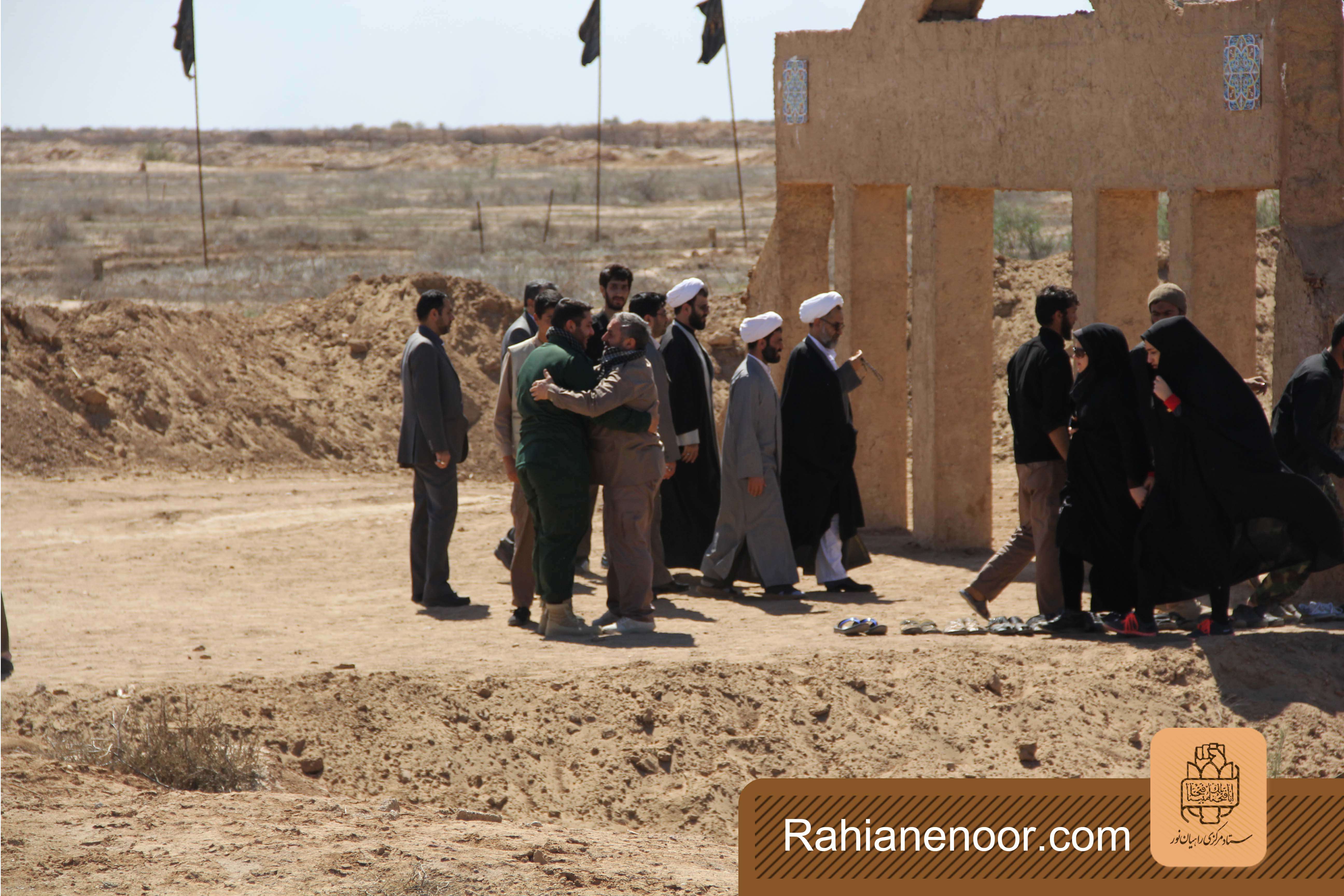 گزارش تصویری/ بازدید حجت الاسلام و المسلمین مصلحی از یادمان کانال کمیل