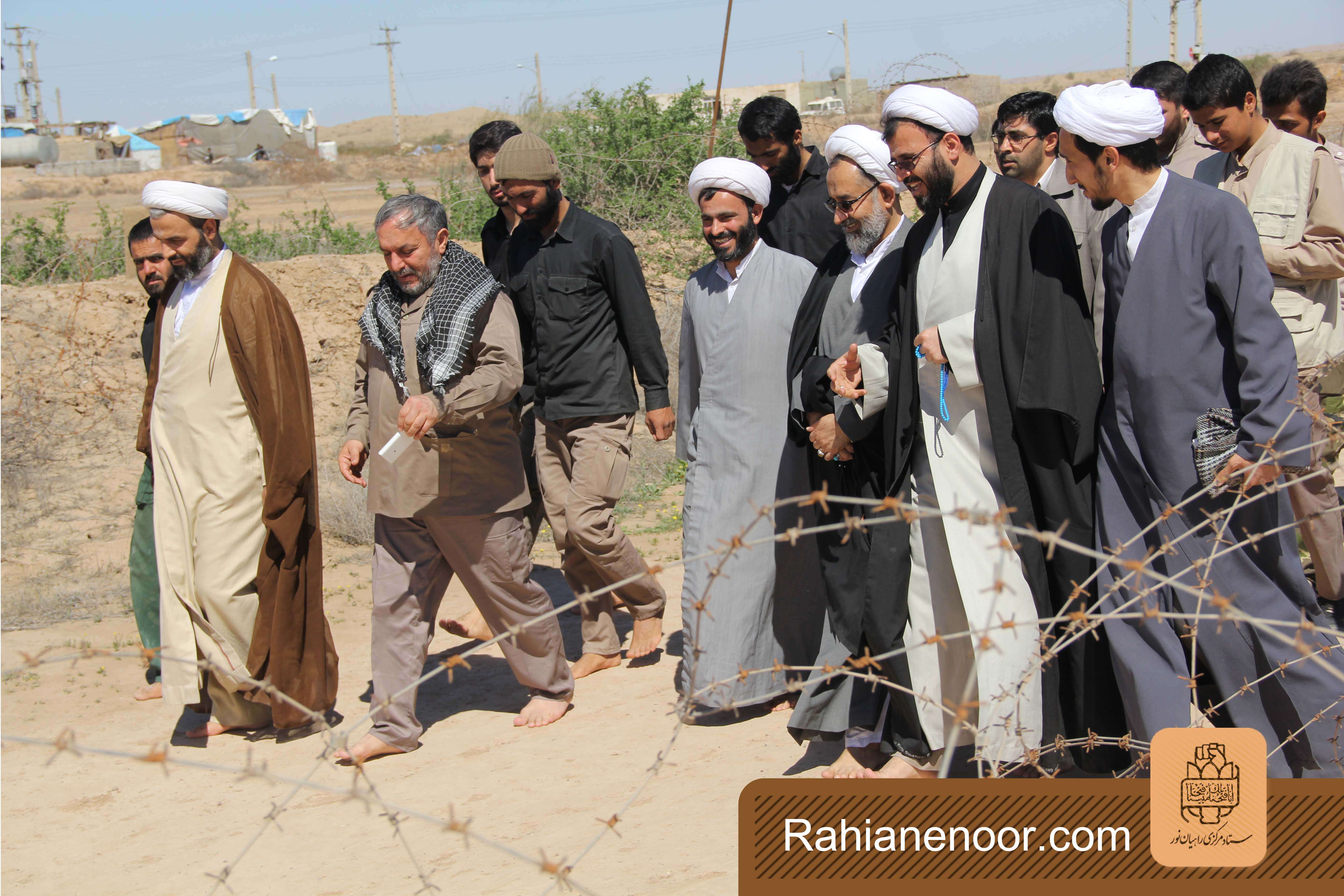 گزارش تصویری/ بازدید حجت الاسلام و المسلمین مصلحی از یادمان کانال کمیل