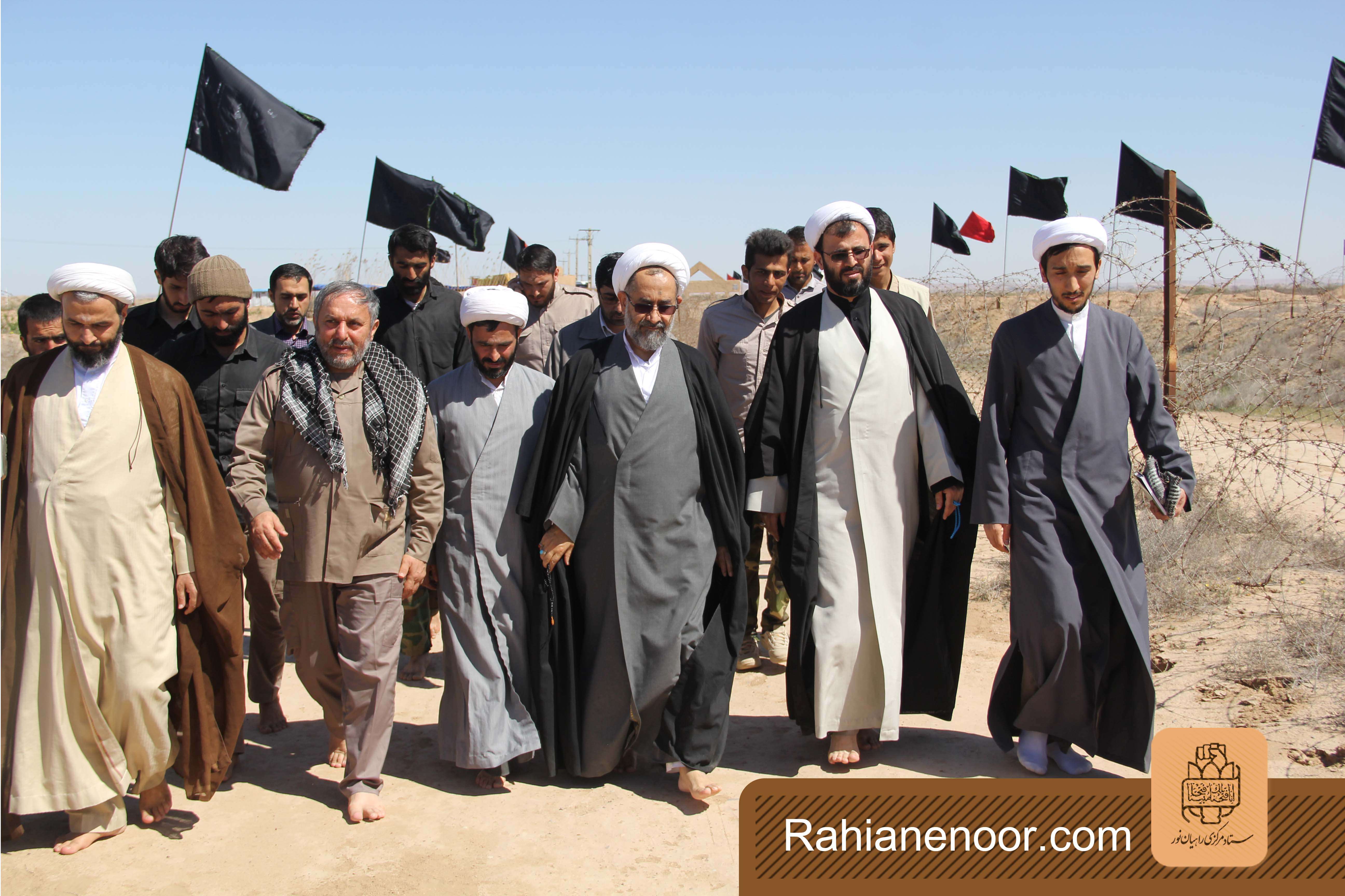 گزارش تصویری/ بازدید حجت الاسلام و المسلمین مصلحی از یادمان کانال کمیل