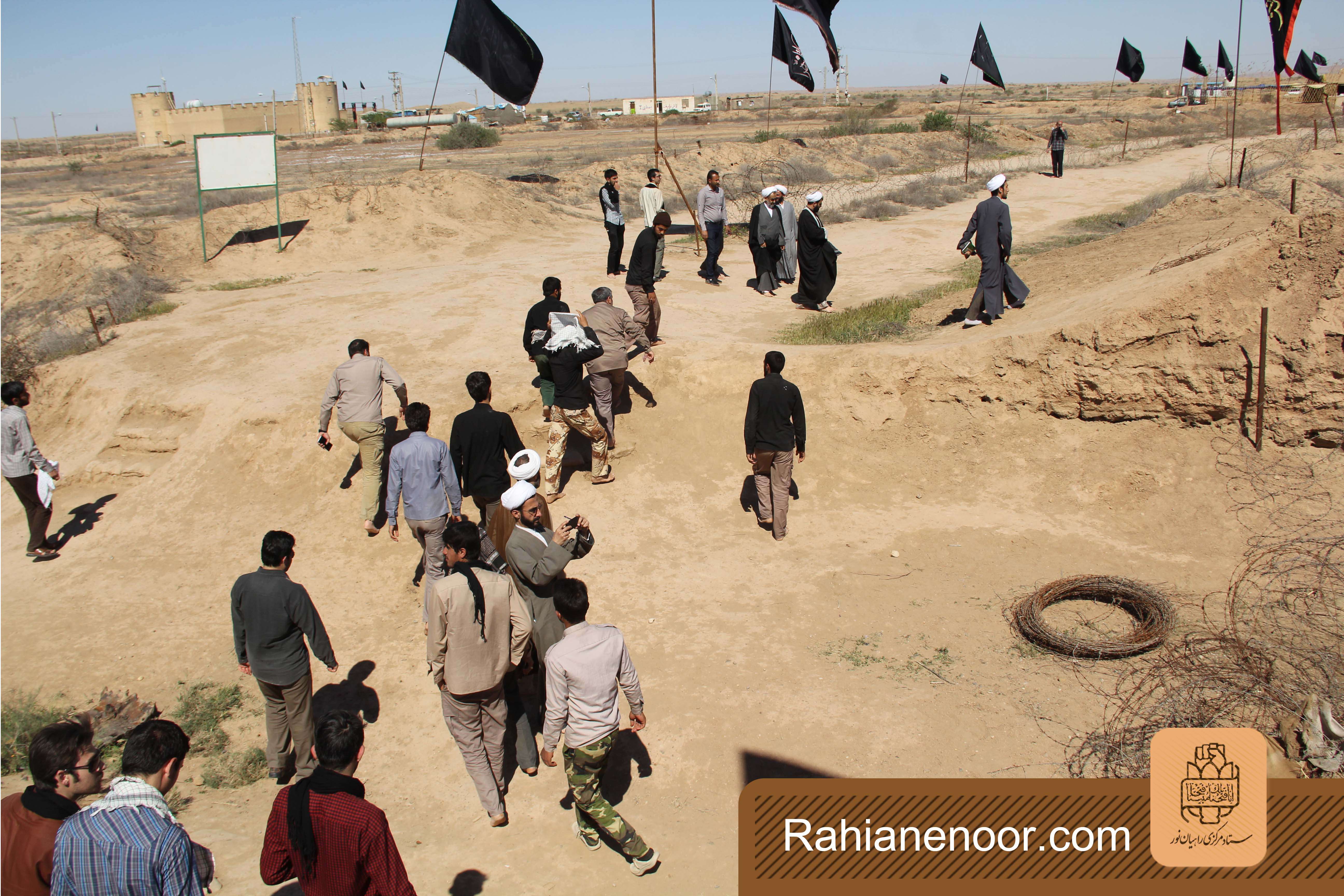 گزارش تصویری/ بازدید حجت الاسلام و المسلمین مصلحی از یادمان کانال کمیل