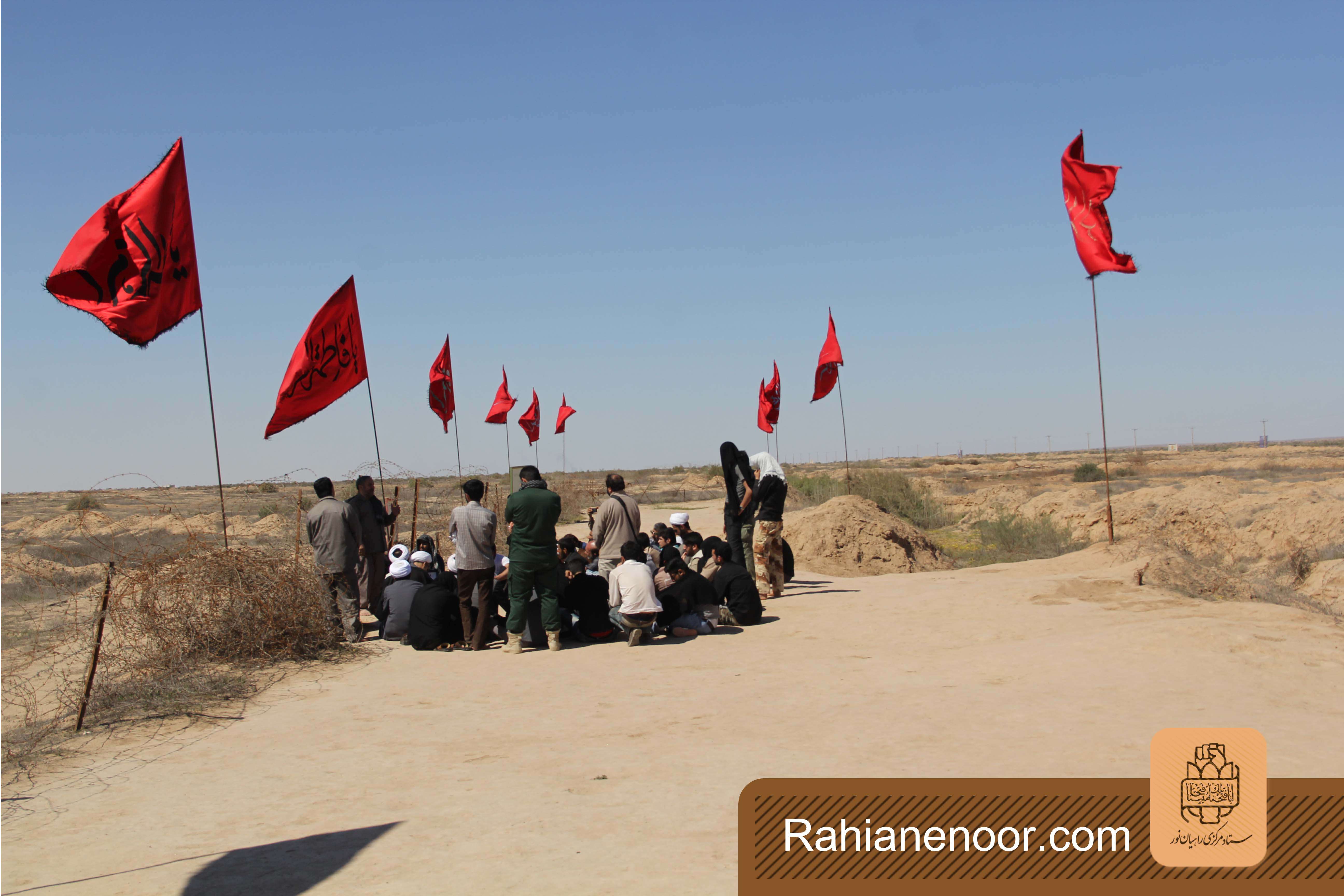 گزارش تصویری/ بازدید حجت الاسلام و المسلمین مصلحی از یادمان کانال کمیل