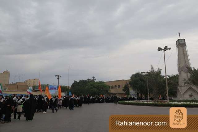 راهپیمایی در مسیر عرشیان