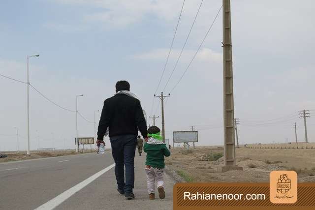 راهپیمایی در مسیر عرشیان