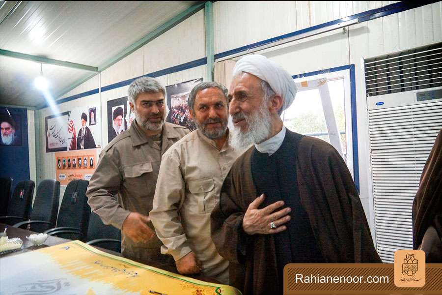 گزارش تصویری/ بازدید حجت الاسلام والمسلمین صدیقی از قرارگاه مشترک جنوب ستاد مرکزی راهیان نور کشور