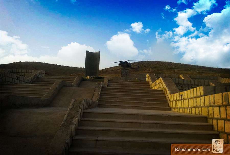 گزارش تصویری/ یادمان سرلشگر خلبان شهید شیرودی-سرپل ذهاب