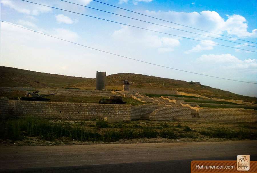 گزارش تصویری/ یادمان سرلشگر خلبان شهید شیرودی-سرپل ذهاب