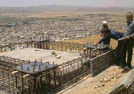 آغاز عملیات ساخت یادمان شهدای گمنام اسلام آباد غرب