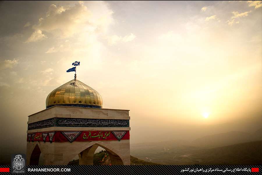 صعود سراسری زائرین راهیان نور غرب به ارتفاعات یادمان بازی دراز