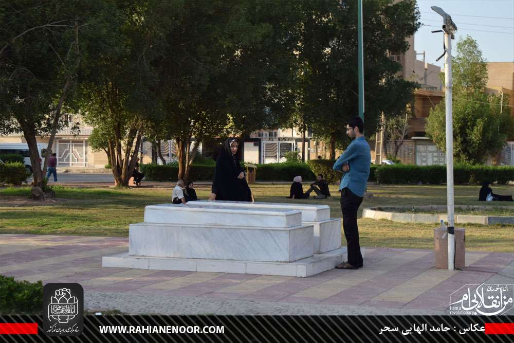 تصاویر / یادمان شهدای گمنام غواص منطقه گلستان اهواز