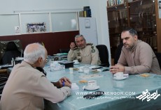 جلسه محتوای روایتگری دفاع مقدس با حضور دبیر قرارگاه راهیان نور آجا برگزار گردید