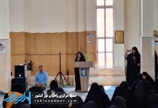 بازدید زائرین راهیان نور غرب و شمال‌غرب از یادمان شهدای بازی‌دراز